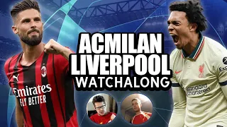 AC MILAN VS LIVERPOOL | CHAMPIONS LEAGUE WATCHALONG