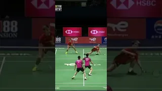 Magical point In The Thomas cup 2022 #shorts #Badminton #Thomas and uber cup