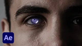 Futuristic Cyborg Eye Effect in After Effects