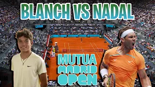 Darwin Blanch vs Rafael Nadal Madrid First Round