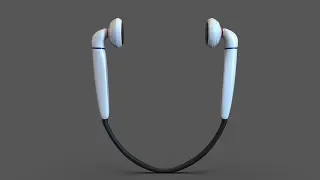 Blender 2.8 Modeling headphone