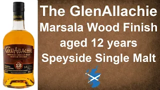 The GlenAllachie Marsala Wood Finish aged 12 years Speyside Single Malt Scotch Review by WhiskyJason