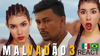 Mexicana Reagindo Xamã - Malvadão 3 - GVanessa