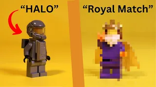 I made iconic VIDEO GAMES in LEGO...