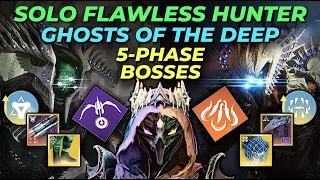 Solo Flawless Hunter - Ghosts Of The Deep - 5 Phase Bosses - Void & Solar - Sub 2-Hour Clear - Guide