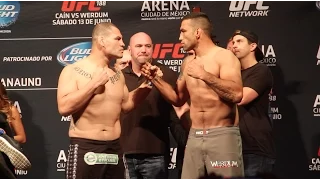 Pesaje / Weigh-Ins UFC 188: Cain Velasquez vs Fabricio Werdum