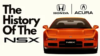 Honda-Acura NSX History And Evolution Of a True Legend