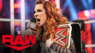 Becky Lynch promises to humiliate Bianca Belair: Raw, March 21, 2022