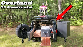 Custom Built Storage Solutions for our Diesel Excursion Overland Build | Knucklehead Garage