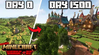 I Survived 1500 Days in Hardcore Minecraft [Full Movie]