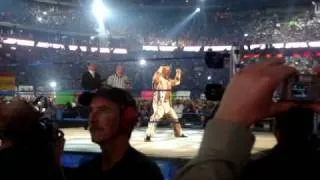 HBK Entrance at WrestleMania 25