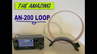 The Amazing TECSUN AN-200 Indoor  Loop Antenna - LW MW and 160m. Great performance.