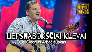 Giedrius Arbačiauskas - Liepsnabokščiai Klevai (Lyric Video). Gražiausios Poetų Dainos