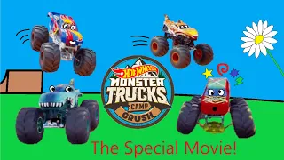 Hot Wheels Monster Trucks Camp Crush the special movie