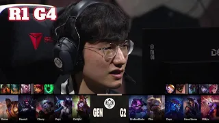 GEN vs G2 - Game 4 | Round 1 LoL MSI 2023 Main Stage | Gen.G vs G2 Esports G4 full game