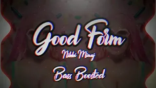 #bassboost #nikkiminaj #goodform #carmix Nicki Minaj - Good Form ft. Lil Wayne2019(sub bass boosted)