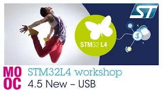 STM32L4 workshop: 4.5 New peripherals - USB
