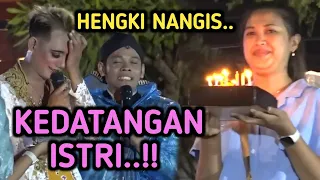 PERCIL HENGKI NANGIS KEDATANGAN ISTRINYA