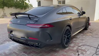 AMG GT 63 - STARTUP, REVS AND EXHAUST SOUND! | 4K