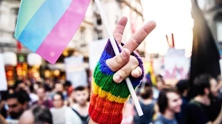 ЛГБТ-марш в Петербурге