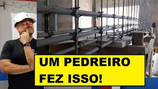 ESSA VIGA FOI "INVENTADA" POR UM PEDREIRO!