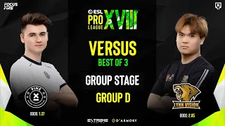 Lynn Vision vs 9INE [BO3] | GROUP D DAY 4 | ESL Pro League S18 [ENG/FIL]