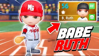 BABE RUTH JOINS MY GOD SQUAD! Baseball 9 Gameplay #21