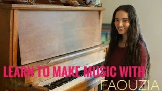Learn to make music with Faouzia🎵🎹| How to make music with Faouzia| Faouzia live breakdown of BABY
