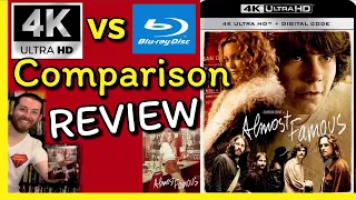 Almost Famous 4K UltraHD Blu Ray Review & Unboxing with Exclusive 4K vs Blu Ray Image Comparisons