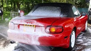 Mazda MX-5 Exterior Detail Decon Wash, Polish and Wax