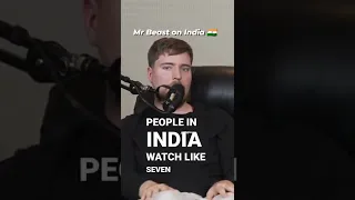 Why Mr. Beast thinks India is the future for content creation?  #shorts #mrbeast #podcast #india