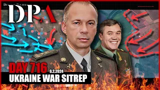 RUSSIAN CHASIV YAR OFFENSIVE! Srysky's visit now make sense; Avdiivka [Ukraine SITREP] Day 716