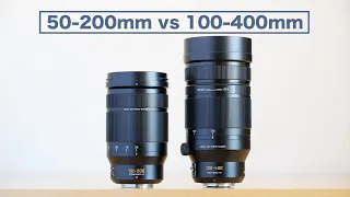 Best Lumix SUPERtelezoom -Leica 50-200mm vs 100-400mm