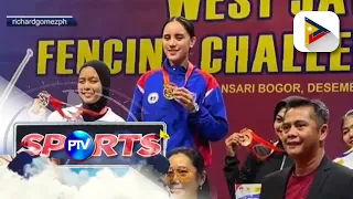 Juliana Gomez, ginto sa Indonesia Fencing Tilt