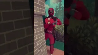 German Spidey Vs. Deadpool 😱 like and follow for more ❤️💙 #shorts