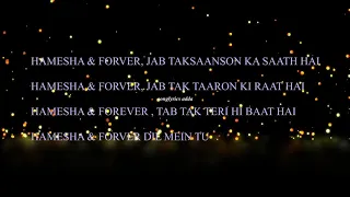 Hamesha & Forever lyrical video