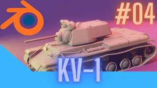 KV-1 RUSSIAN TANK | Speed Modeling #04