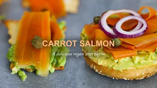 How to make Vegan Salmon with Carrots? | Easy Vegan Salmon Recipe