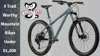 5 Trail Worthy Mountain Bikes Under $1,200 - 2020 Mountain Bikes