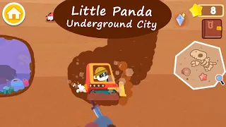 Little Panda Underground City - Explore the mysterious underground maze! | BabyBus Games