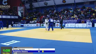 66 kg Сухов Э Хохряков Н 27 03 2017 Т2 Первенство России до 23 лет, КЕМЕРОВО