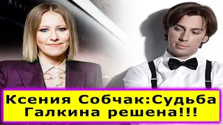 Ксения Собчак: «Судьба Максима Галкина практически предрешена» / шоу-бизнес новости главные.