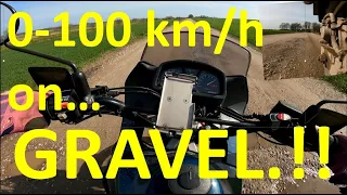 Honda Transalp XL600V DIRT ROAD ACCELERATION - 0-100 km/h - 2K - PURE SOUND