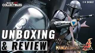 Hot Toys The MANDALORIAN and The CHILD Deluxe 1/4 Scale Unboxing and Review