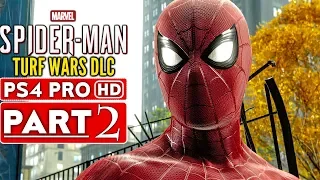 SPIDER-MAN PS4 Turf Wars DLC Gameplay Walkthrough Part 2 - No Commentary (SPIDERMAN PS4)