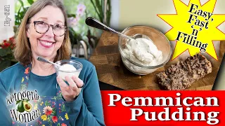 Pemmican Pudding | Fast and Easy Animal Based Pudding Using DIY Pemmican Bars or Carnivore Bars