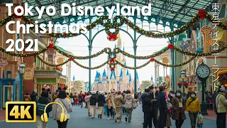 [4K JAPAN] Christmas at Tokyo Disneyland🎄 (Dec. 2021)