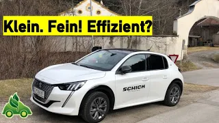 Unter 13 kwh/100 km mit dem Peugeot e208?