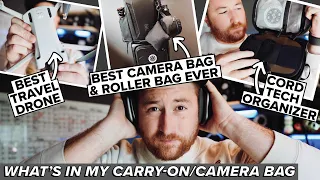 What's in my CARRY-ON / CAMERA BAG 2023 // What's INSIDE my CARRY-ON / CAMERA BAG