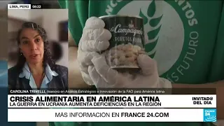 ¿Por qué el conflicto en Ucrania podría agravar la deficiencia alimentaria en América Latina?